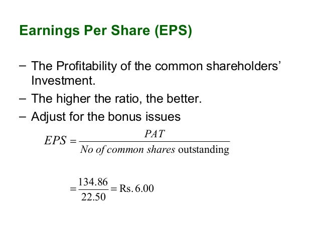 Ratio Analysis