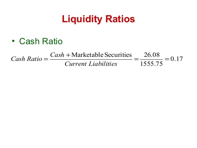 liquidity measurement ratios An introduction to financial ratios and ratio analysis liquidity ratios provide information about a firm's ability to meet its short-term financial obligations. liquidity measurement ratios An introduction to financial ratios and ratio analysis liquidity ratios provide information about a firm's ability to meet its short-term financial obligations.