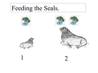 Feeding the Seals.




   1                 2
 