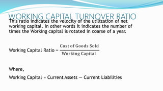 Working Ratio Ratio analysis.pptx