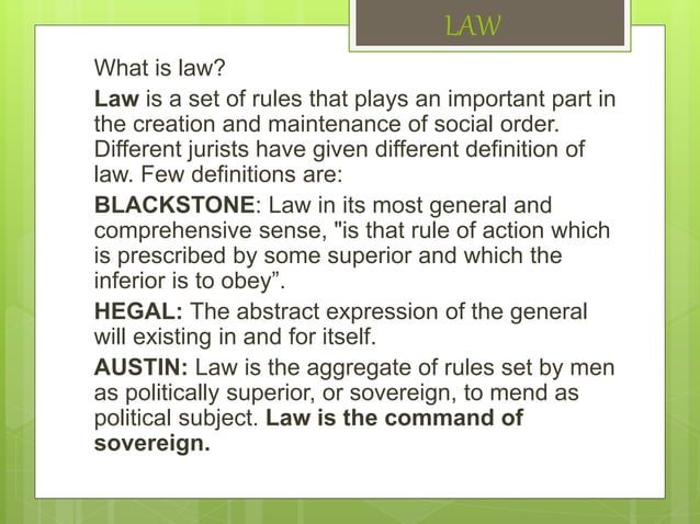 Ratio and obiter dictum PPT