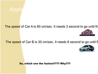 Review : In direct proportions, when one row of a table shows that the proportion gets larger, the numbers in the other row or rows get "proportionally" larger.But, it’s different with inverse proportion. In these proportions, one row gets smaller at the same time that another gets larger.  