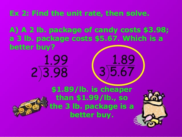 how to find the unit price