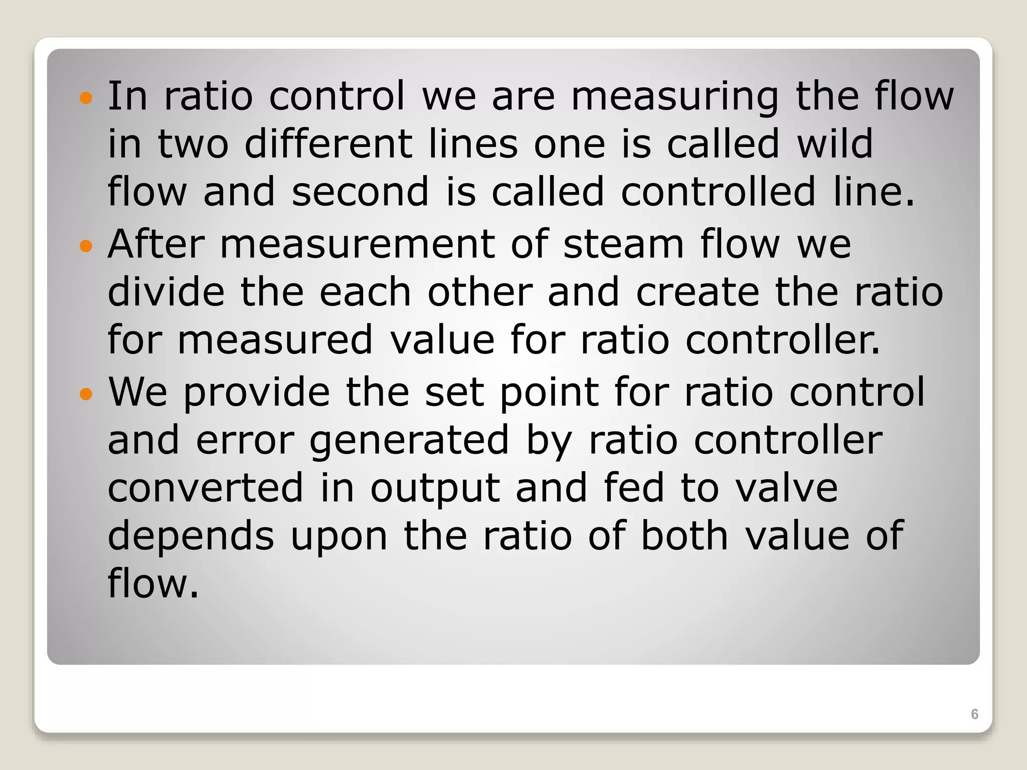 Ratio control system | PPTX | Technology & Computing