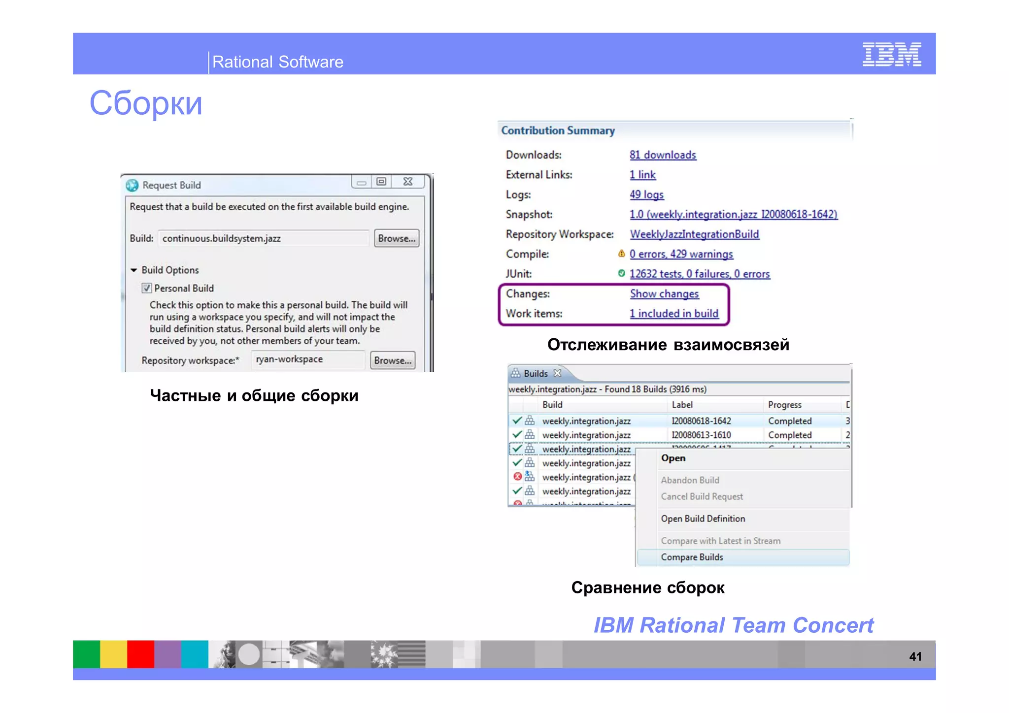 Rational Software




                    IBM Rational Team Concert
                                                41
 