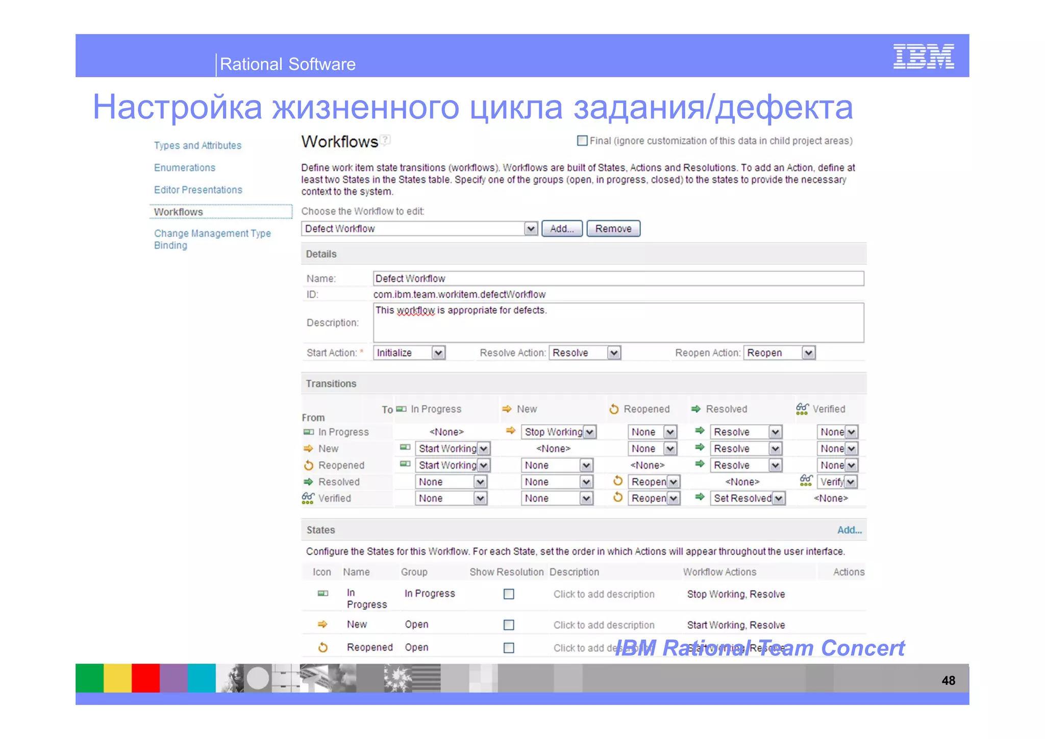Rational Software




                    IBM Rational Team Concert
                                                48
 