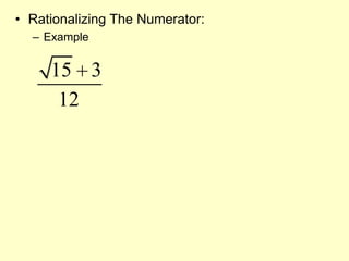  Reduce where possible