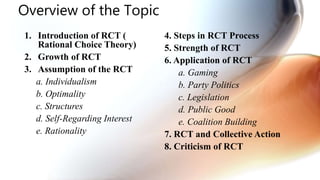Rational choice | PPTX