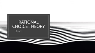 Rational-choice-theory powe point presentation | PPT