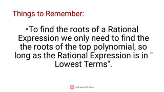 Rational algebraic expression (computer science)