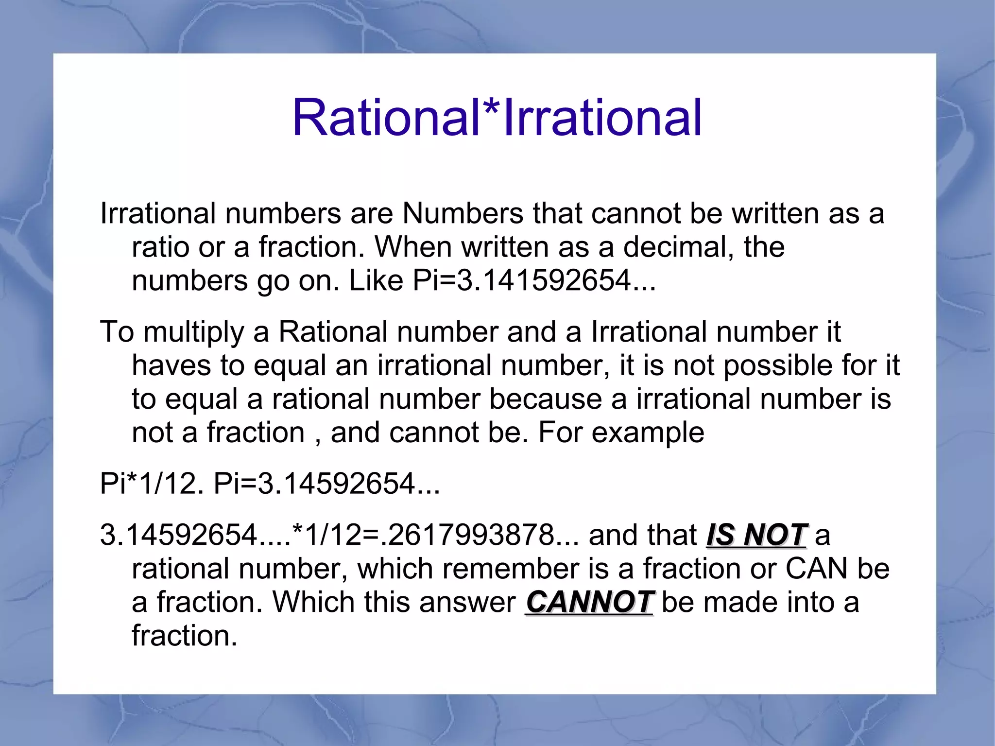 Examples 1/567, 34/12, or/and 12/144