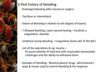 Rational approach to evaluate a bleeding patient 2014 | PDF