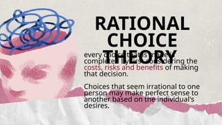 Rational Choice Theory. Rational Choice Theory. | PPTX