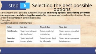 Options Reasoning Rational DEcision Making .pptx