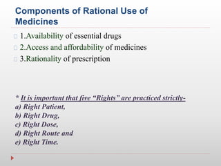 Promoting Rational drugs in NRHM