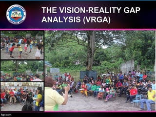 THE VISION-REALITY GAPTHE VISION-REALITY GAP
ANALYSIS (VRGA)ANALYSIS (VRGA)
 