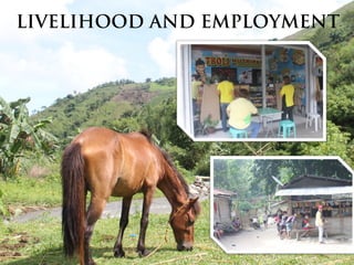LIVELIHOOD AND EMPLOYMENT
 