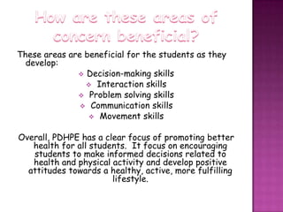 The development and maintenance of positive interpersonal relationships.