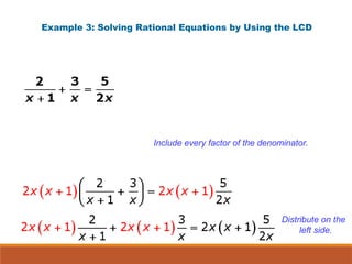 Rational Equation for Grade 11 studentss | PPT