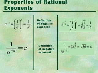 Rational Exponents | PPT