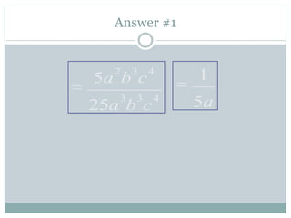 Rational Expressions