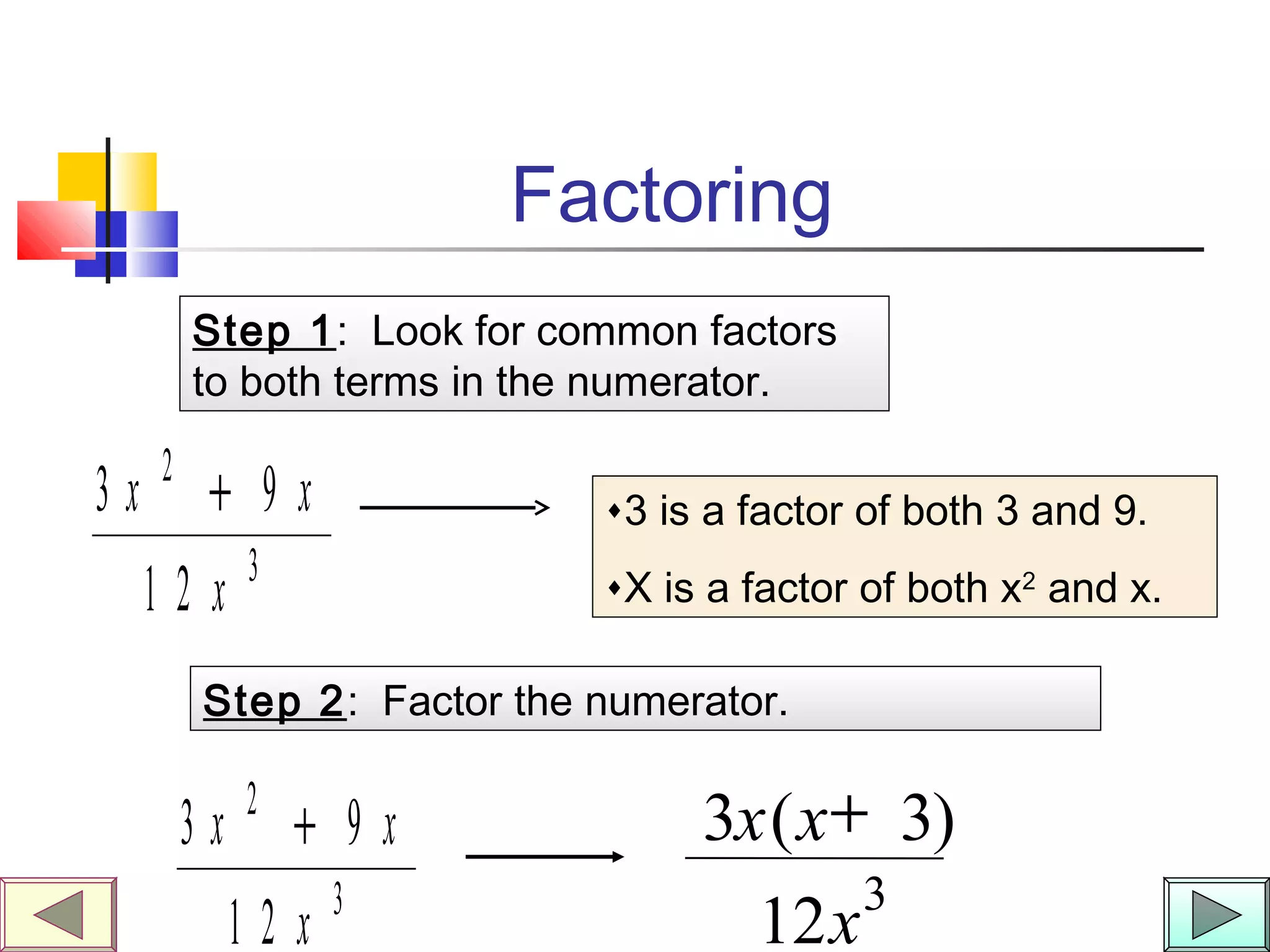 Rational expressions ppt | PPT