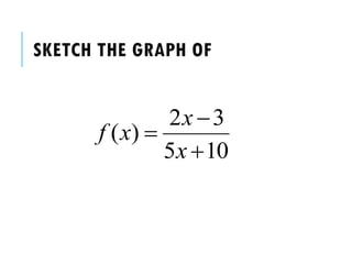 The Rational Male Graph Rational Functions and their graphs..... | PDF