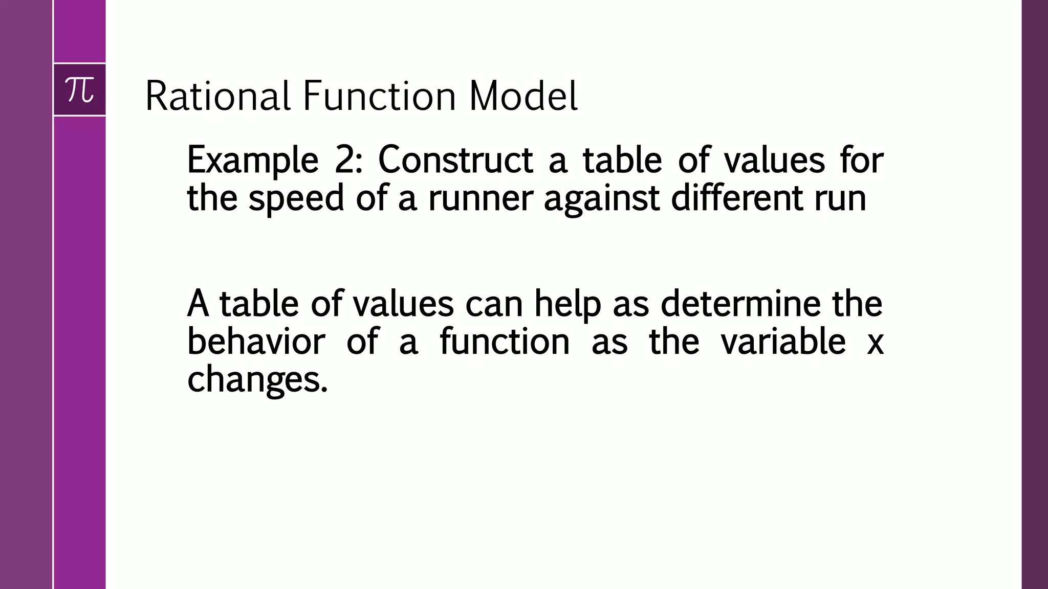 Rational function representation | PPTX