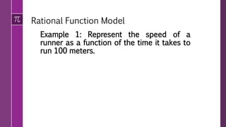 Rational Performance Examples Rational function representation | PPTX