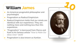 Classic and Modern Philosophy: Rationalism and Empicism | PPTX