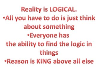 Rationalist perspective on human nature