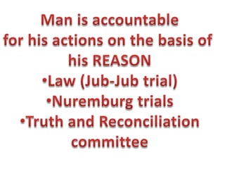 Rationalist perspective on human nature