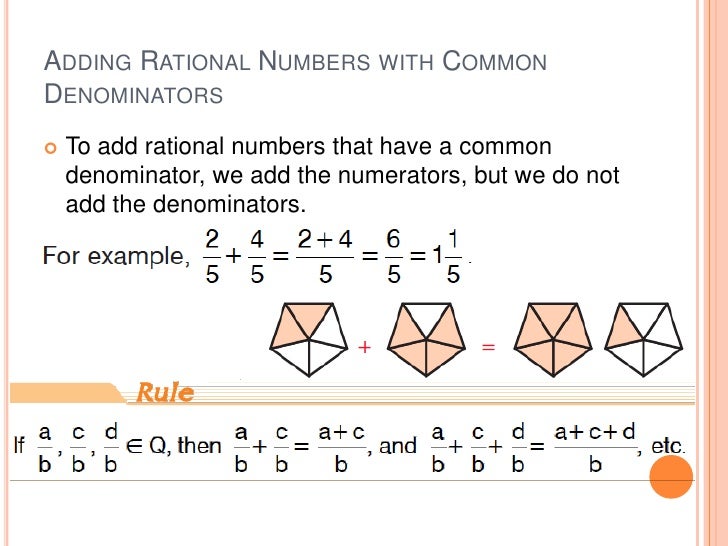 Simplified Rational Numbers Example