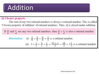 Introduction to Rational numbers | PPTX
