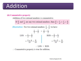 Introduction to Rational numbers | PPTX