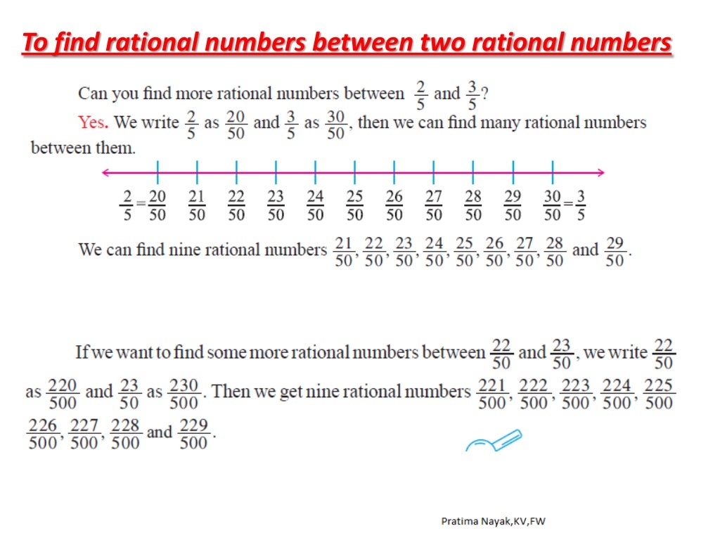 Introduction to Rational numbers