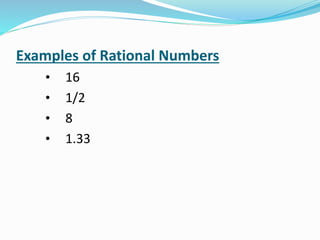 Rationalnumbers | PPT