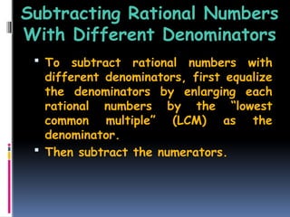 Subtracting Two Rational Numbers rationalnumbers-150522075252-lva1-app6892.pptx