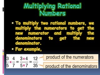 Rational numbers | PPTX