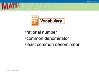 Fractions Rational Number List Rational Numbers and Fractions Rational Numbers and Fractions .pptx