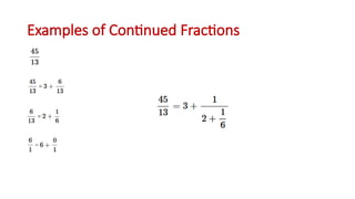 Rational Numbers and Irrational. The examples of Rational Numbers and ...