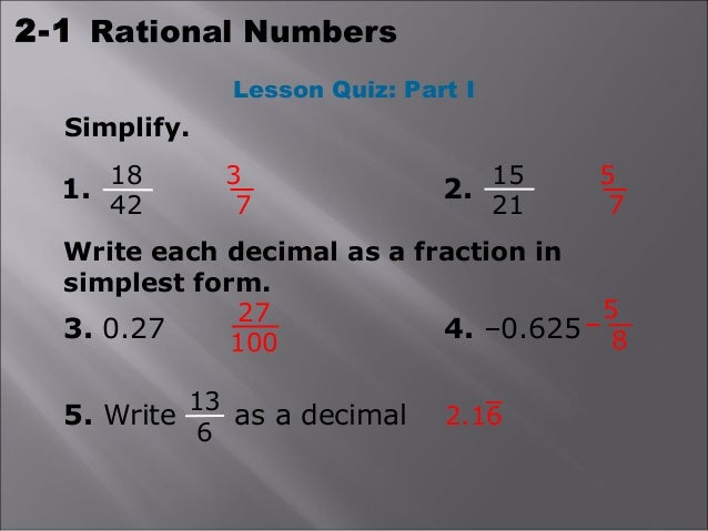 rational numbers 18 27 in simplest form