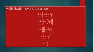 Rational numbers Class 8 chapter 1 | PPTX