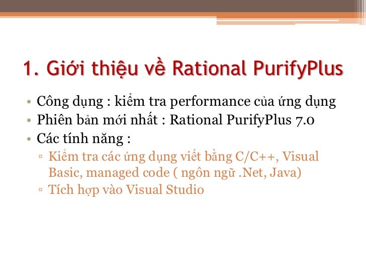 how to use rational purify how to use rational purify