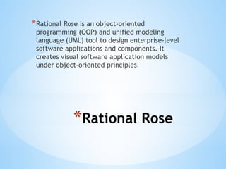 Rational Rose.pptxbnnhjjnbjknhjjkhhjhhhh | PPT