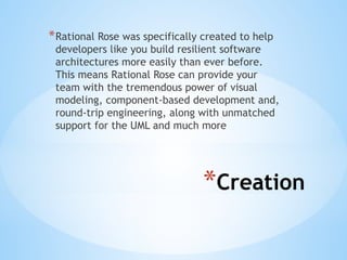 Rational Rose.pptxbnnhjjnbjknhjjkhhjhhhh | PPT