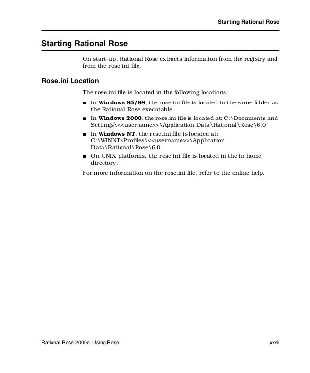 Rational Rose 2000 Enterprise Edition 6.5 Free Download