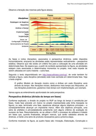 Development Test Curva Rup Rational Unified Process - RUP | PDF