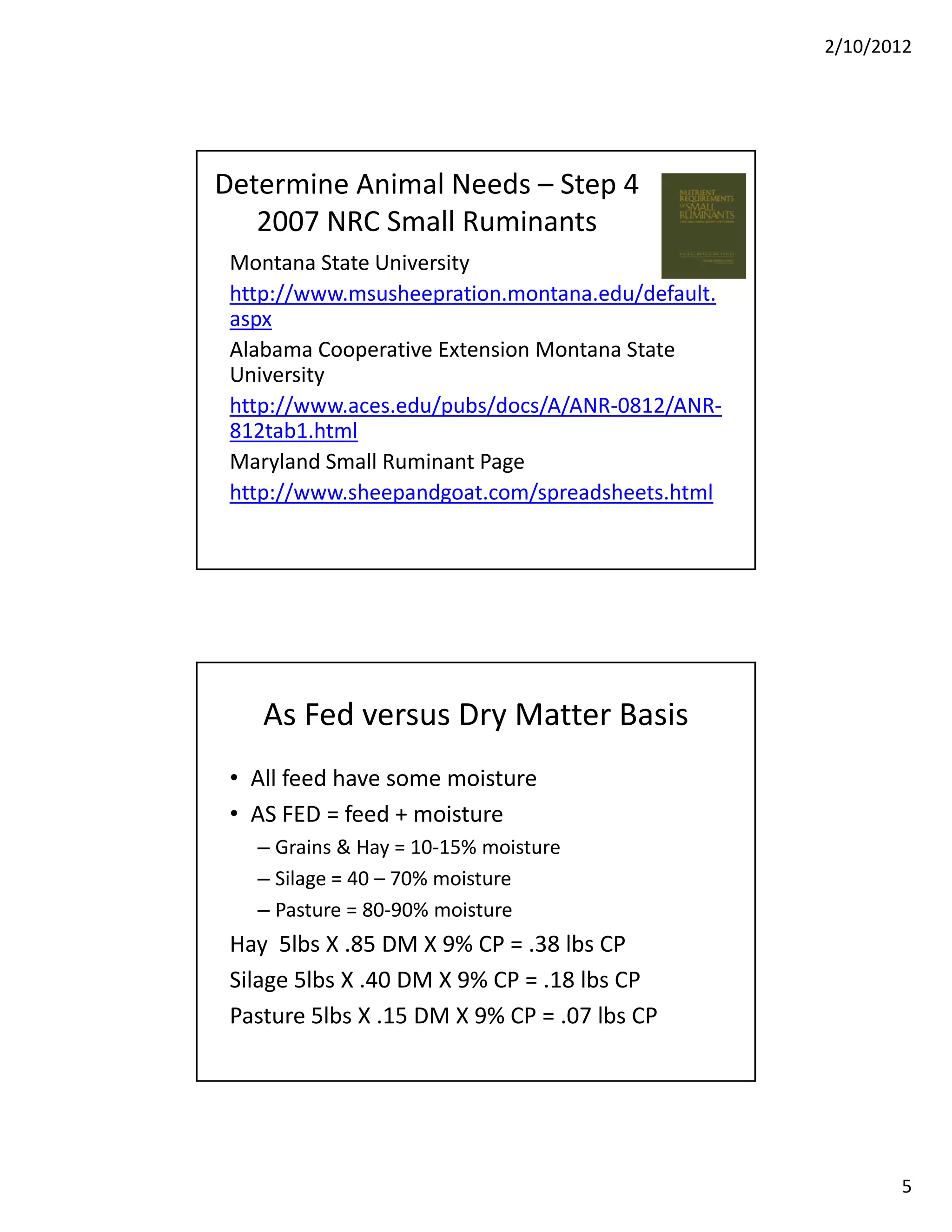 Ration balancing | PDF | Nutrition | Healthy Living