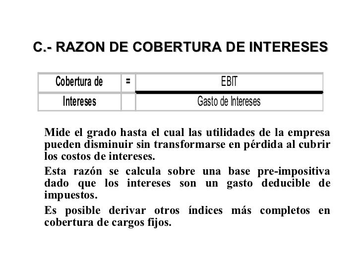 Ratios Financieros